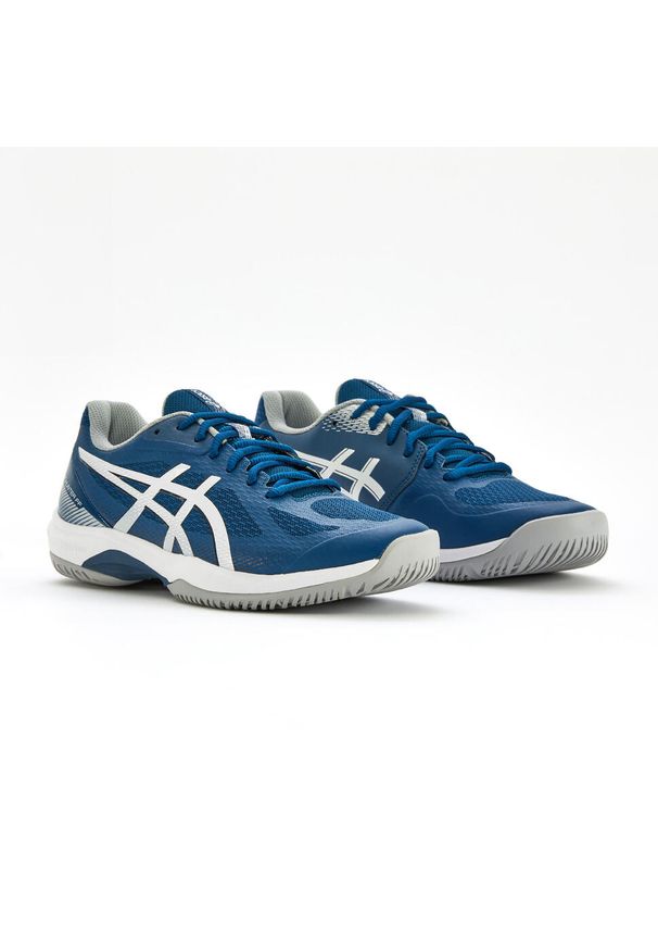 Asics - Chaussures pour Sport d'intérieur Homme, Gel Court Hunter 4 Bleu. Materiał: mesh, materiał
