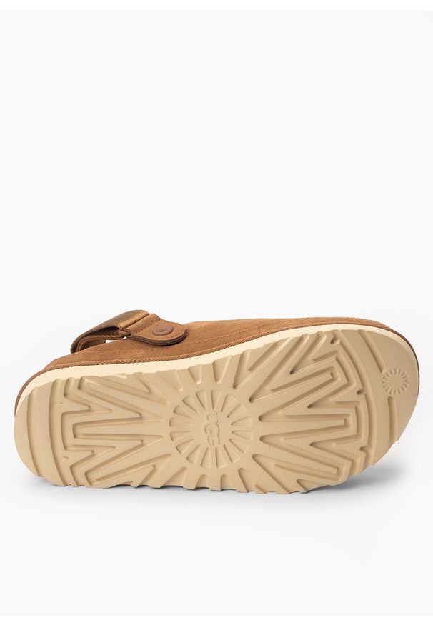 Ugg - UGG Goldenstar Clog Klapki damskie. Kolor: brązowy