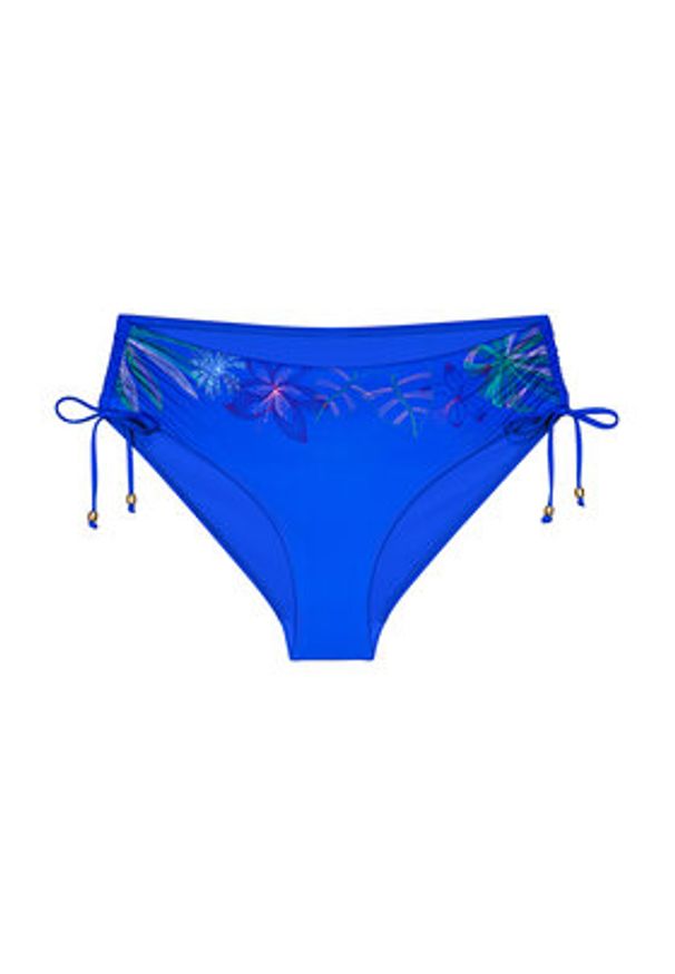 Triumph Dół od bikini Summer Tropics Midi 10226523 Niebieski. Kolor: niebieski. Materiał: syntetyk