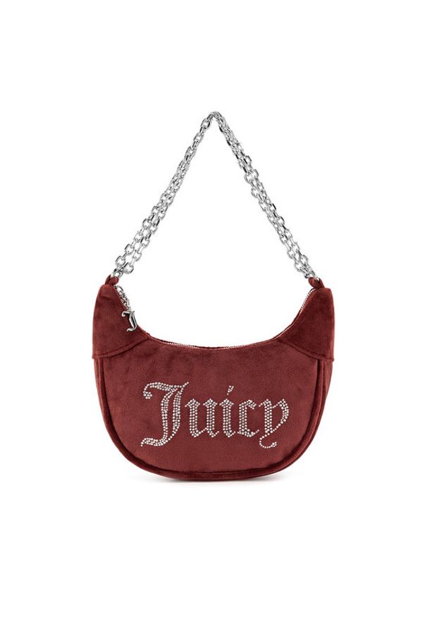 Juicy Couture Torebka BEJXT5461WPO Bordowy. Kolor: czerwony