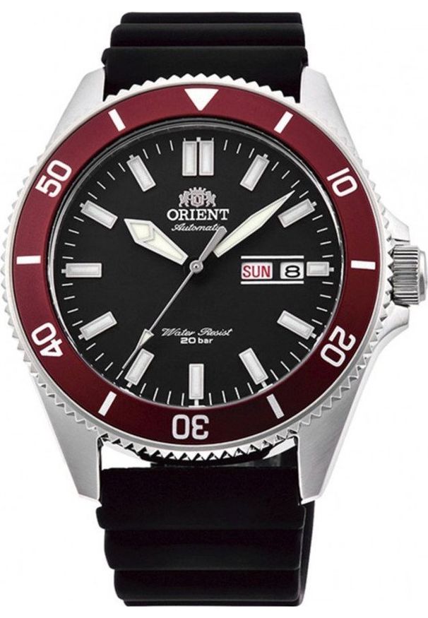 orient - Zegarek Orient Zegarek męski Orient RA-AA0011B19B czarny. Kolor: czarny