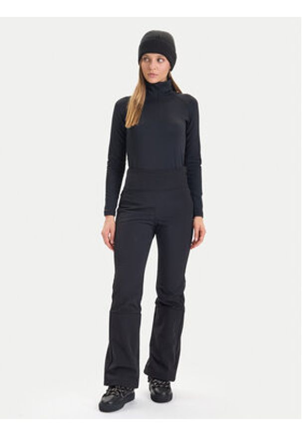 Rossignol Bluza techniczna Mid Layer Stretch Half-Zip RLOWL17 Czarny. Kolor: czarny. Materiał: syntetyk