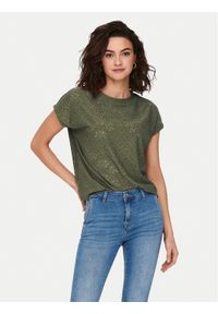 only - ONLY Bluzka Smilla 15231005 Zielony Regular Fit. Kolor: zielony. Materiał: syntetyk #1