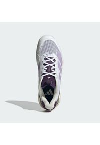 Adidas - Buty Adizero Ubersonic 5 Tennis. Kolor: fioletowy, biały, różowy, wielokolorowy. Sport: tenis