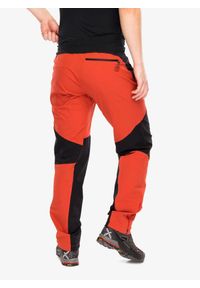 Spodnie softshell męskie Rab Torque Pants. Kolor: czerwony. Materiał: softshell
