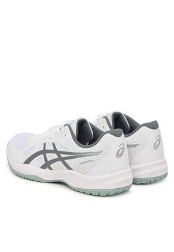 Asics Buty na siłownię Upcourt 6 1071A104 Biały. Kolor: biały. Materiał: skóra. Sport: fitness