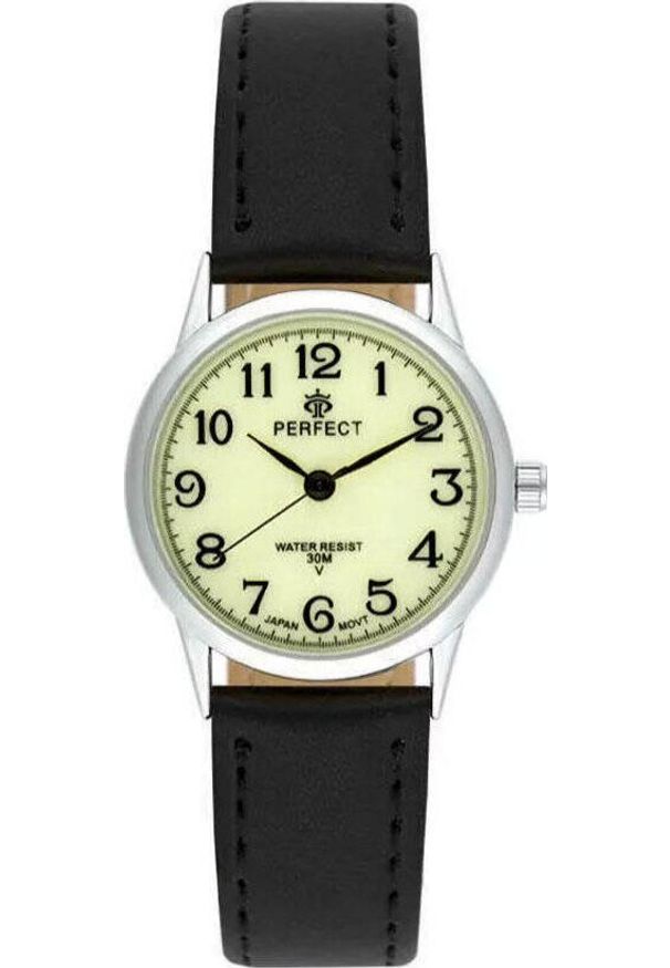 Zegarek Perfect Zegarek Perfect LX049-04 damski klasyczny świecąca tarcza .. Styl: klasyczny