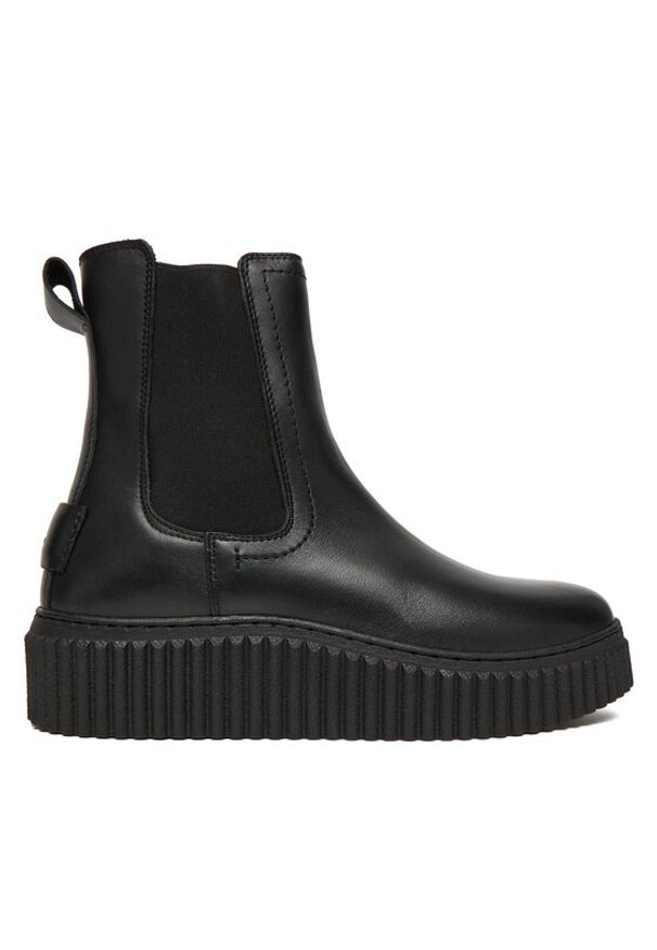 Marc O'Polo Sztyblety SS2M3029 990 Czarny. Kolor: czarny. Materiał: skóra