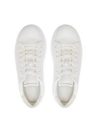 Calvin Klein Sneakersy Flatform Cupsole Lace Up Lth HW0HW01892 Biały. Kolor: biały #3