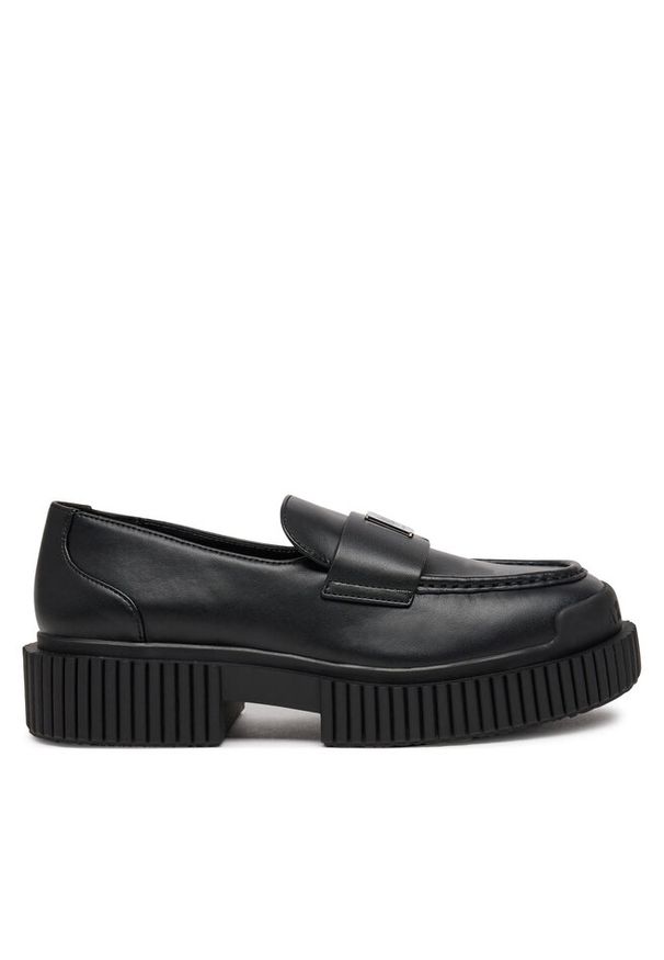 Loafersy Armani Exchange. Kolor: czarny