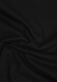 Renee - Czarny T-shirt Nephegenia. Kolor: czarny. Materiał: bawełna, jeans. Długość: krótkie. Wzór: jednolity. Styl: klasyczny #6