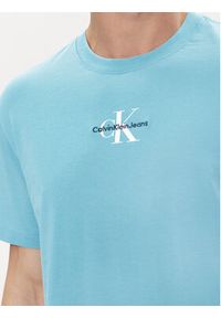 Calvin Klein Jeans T-Shirt J30J323483 Niebieski Regular Fit. Kolor: niebieski. Materiał: bawełna