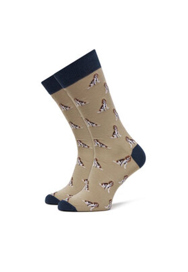 Barbour Skarpety długie Beagle Dog MGS0070BE31 Beżowy. Kolor: beżowy. Materiał: bawełna