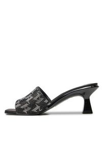 Karl Lagerfeld - KARL LAGERFELD Klapki KL30112 Czarny. Kolor: czarny. Materiał: materiał #5