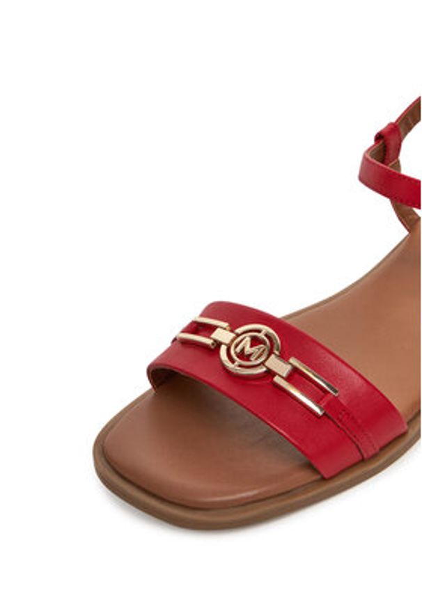 MEXX Sandały MX/026C-EST Czerwony. Kolor: czerwony. Materiał: skóra