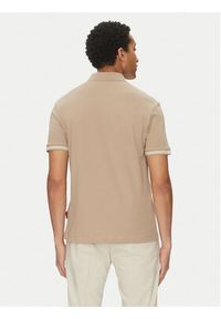 JOOP! Jeans Polo 15 JJJ-17Amare 30046012 Beżowy Modern Fit. Typ kołnierza: polo. Kolor: beżowy. Materiał: bawełna