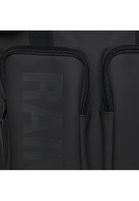 Rains Plecak Texel Tote Backpack W3 14240 Czarny. Kolor: czarny. Materiał: materiał