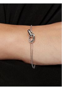 Guess Bransoletka JSBB04 551JW Srebrny. Materiał: metalowe. Kolor: srebrny #5