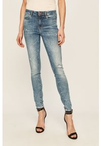 Guess Jeans - Jeansy. Kolor: niebieski. Materiał: bawełna, jeans, denim, elastan, poliester #1