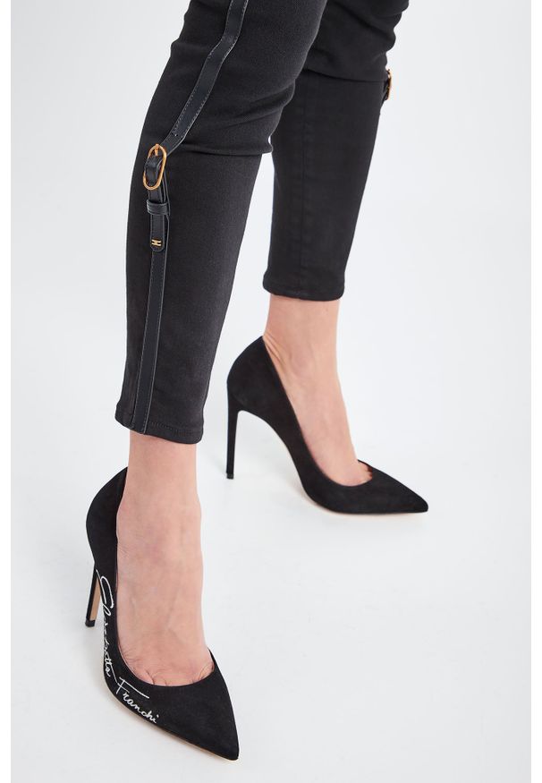 Elisabetta Franchi - JEANSY ELISABETTA FRANCHI. Stan: podwyższony. Styl: klasyczny