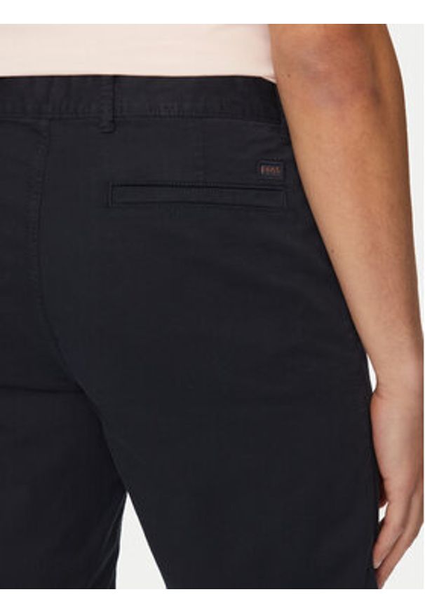 BOSS Szorty materiałowe 50536723 Granatowy Slim Fit. Kolor: niebieski. Materiał: bawełna