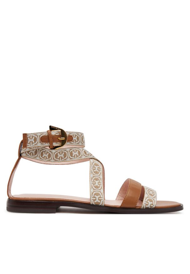 Sandały Coccinelle. Kolor: beżowy