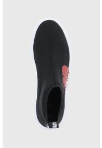 Love Moschino buty kolor czarny. Nosek buta: okrągły. Kolor: czarny. Szerokość cholewki: normalna. Obcas: na obcasie. Wysokość obcasa: niski #4