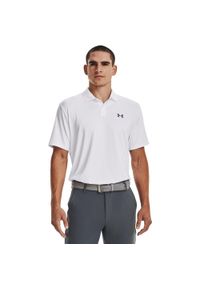 Koszulka polo męska Under Armour Matchplay Polo. Typ kołnierza: polo. Kolor: biały #1
