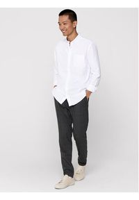 Only & Sons Koszula Alvaro 22006479 Biały Slim Fit. Kolor: biały. Materiał: bawełna #3