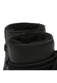 Inuikii Śniegowce Full Leather 75202-087 Czarny. Kolor: czarny. Materiał: skóra
