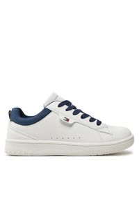 TOMMY HILFIGER - Tommy Hilfiger Sneakersy T3X9-33646-1452 Biały. Kolor: biały. Materiał: skóra #1