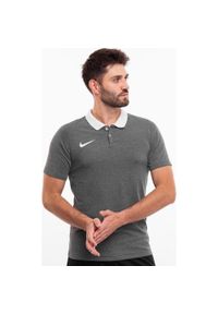 Koszulka sportowa męska Nike Dri-FIT Park 20 Polo. Typ kołnierza: polo. Kolor: szary. Technologia: Dri-Fit (Nike) #1