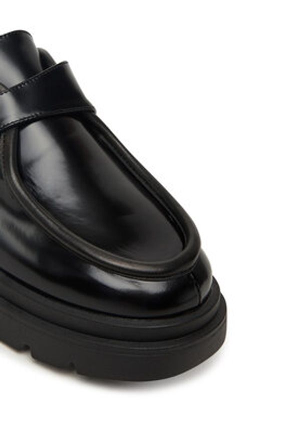 Coccinelle Loafersy E4 TD2 38 02 01 Czarny. Kolor: czarny. Materiał: skóra