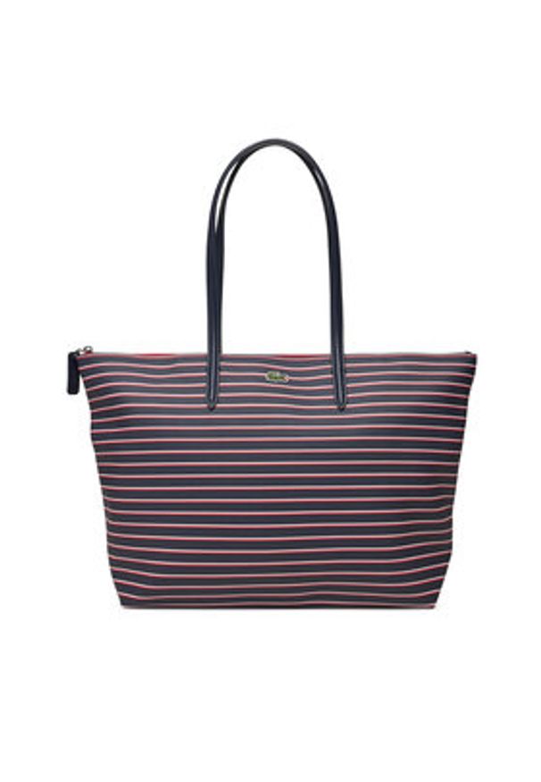 Lacoste Torebka NF4939SJ Granatowy. Kolor: niebieski. Materiał: skórzane