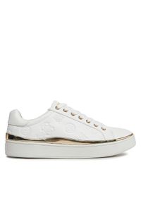 Guess Sneakersy FL8BNY FAL12 Biały. Kolor: biały. Materiał: skóra