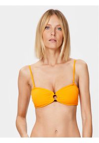 Roxy Góra od bikini ERJX304957 Pomarańczowy. Kolor: pomarańczowy. Materiał: syntetyk