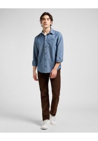 Lee - MESKA KOSZULA LEE PATCH SHIRT RINSE 112370569 #5