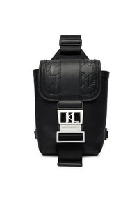 Karl Lagerfeld - KARL LAGERFELD Saszetka B1M30220 Czarny. Kolor: czarny. Materiał: skóra #4