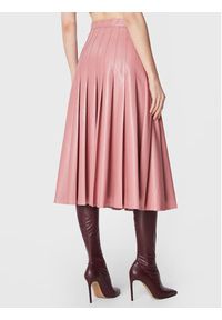 TwinSet - TWINSET Spódnica plisowana 231TP2090 Różowy Regular Fit. Kolor: różowy. Materiał: wiskoza #3