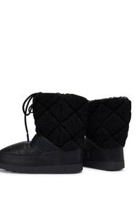 Love Moschino - LOVE MOSCHINO Śniegowce JA24422G0NISJ00Bcz Czarny. Kolor: czarny. Materiał: skóra #5