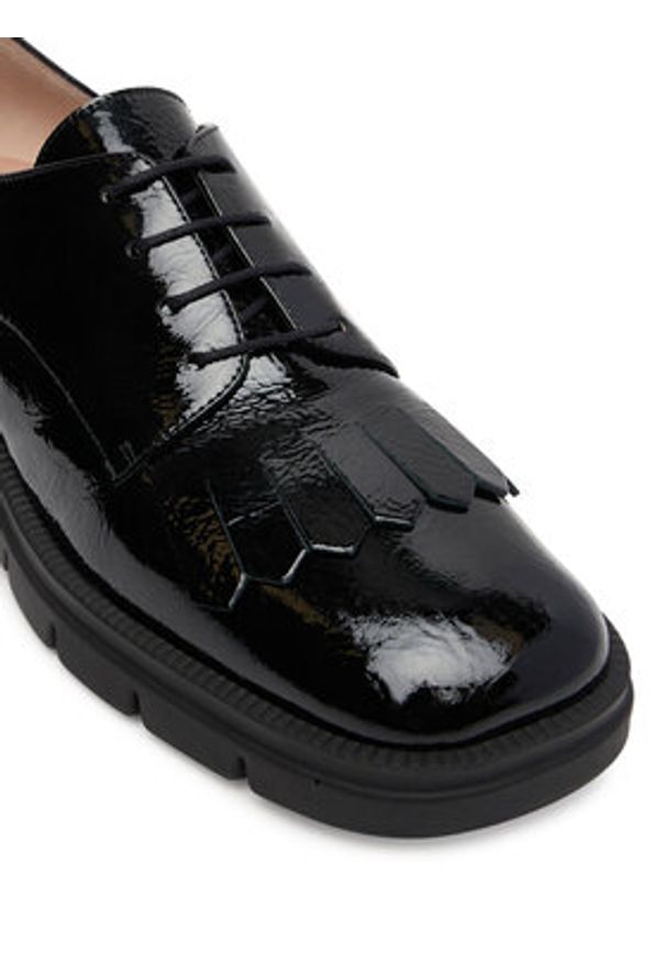 Hispanitas Oxfordy HI254235 Khaki. Kolor: brązowy. Materiał: skóra