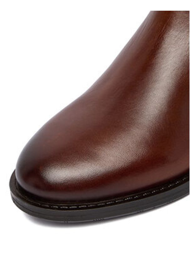 U.S. Polo Assn. Botki CEO-INGRID002W/EL1 Brązowy. Kolor: brązowy. Materiał: skóra