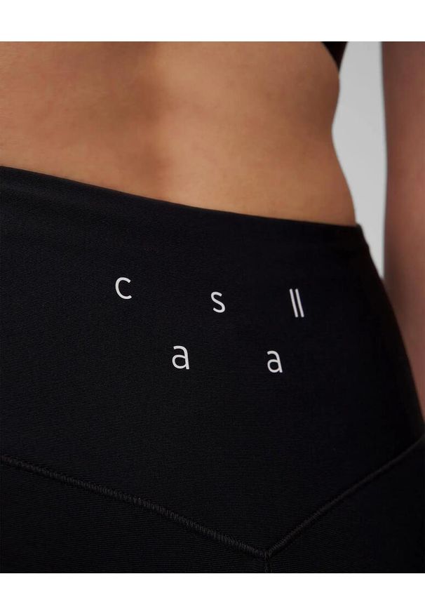 CASALL - Legginsy Fitness Damskie Casall Wysoki Stan Hot Pant. Stan: podwyższony. Kolor: czarny. Długość: krótkie. Sezon: lato. Sport: fitness