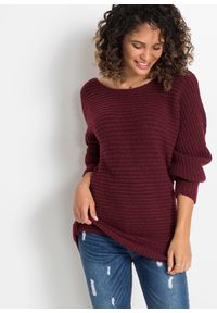 bonprix - Sweter. Kolor: czerwony