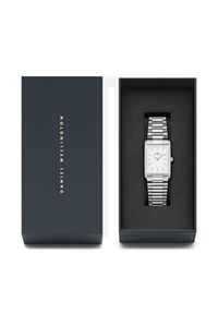 Daniel Wellington Zegarek Bound 9-Link DW00100701 Srebrny. Kolor: srebrny