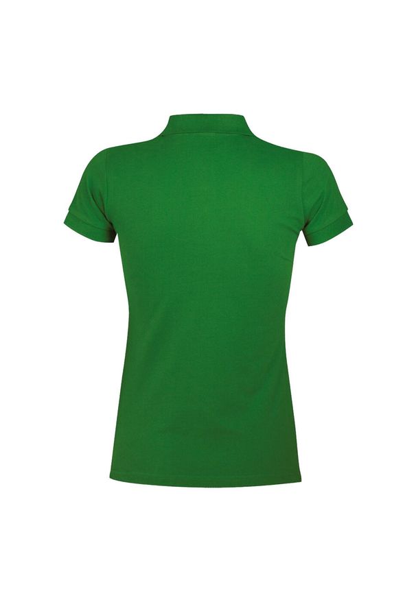 SOL'S - Damska Koszulka Polo Portland. Typ kołnierza: polo. Kolor: zielony
