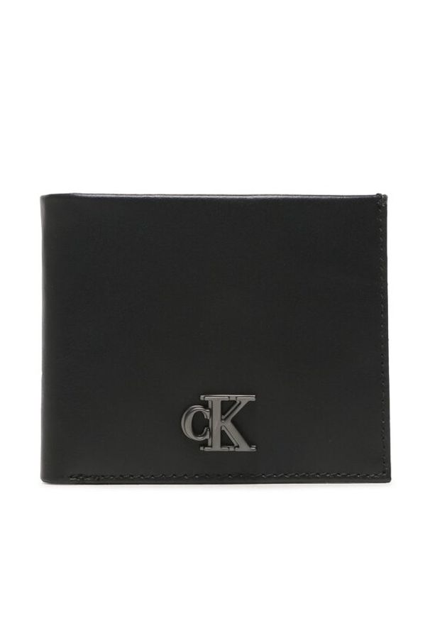 Duży Portfel Męski Calvin Klein Jeans. Kolor: czarny