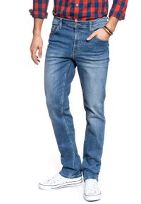 Mustang - SPODNIE MĘSKIE MUSTANG Washington DENIM BLUE 1009083 5000 411 #6