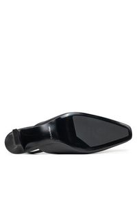 Calvin Klein Czółenka Heel Mule Pump 50 - Lth HW0HW02551 Czarny. Kolor: czarny. Materiał: skóra #4