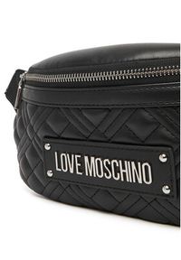 Love Moschino - LOVE MOSCHINO Saszetka nerka JC4003PP0NLA000B Czarny. Kolor: czarny. Materiał: skóra #5